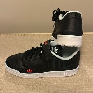 Adidas Forum Low Black Almost Blue